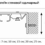 Кронштейн стіновий одинарний