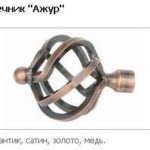 Закінчення Ажур 19 mm