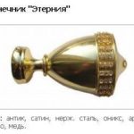 Закінчення Етернія 25 мм.