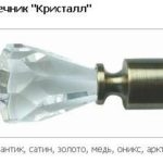 Закінчення Кристал 19 mm