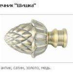 Закінчення Шишка 25 мм.
